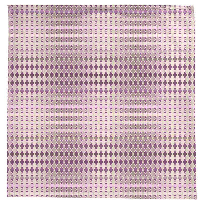 Nappe losanges doublés Leffel, Mauve