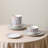Yosemite 24-Piece Dinnerware Set Porcelain