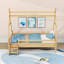 Lit plateforme avec lattes Wood House-1131681609-1131681611