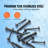 Invisible Cable Railing Kit Stainless Steel Stud End