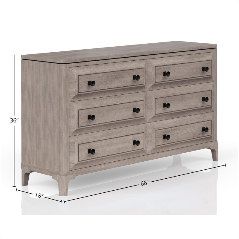 Commode 6 tiroirs Modern