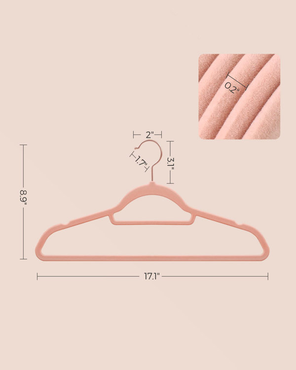 Rebrilliant Vegard Non-Slip Standard Hanger for Suit/Coat