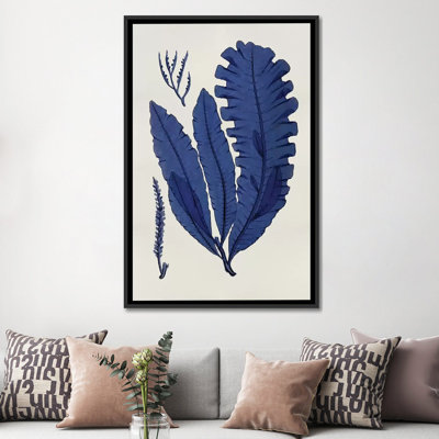 « sea life series : indigo iv », reproduction d’art sur toile