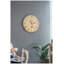 Horloge murale de style rétro 23 po avec pendule en bois aggloméré Dubois pour salon ou bureau