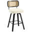 Tabouret de bar et de comptoir pivotant Lucania-372325214-377456196-362399369