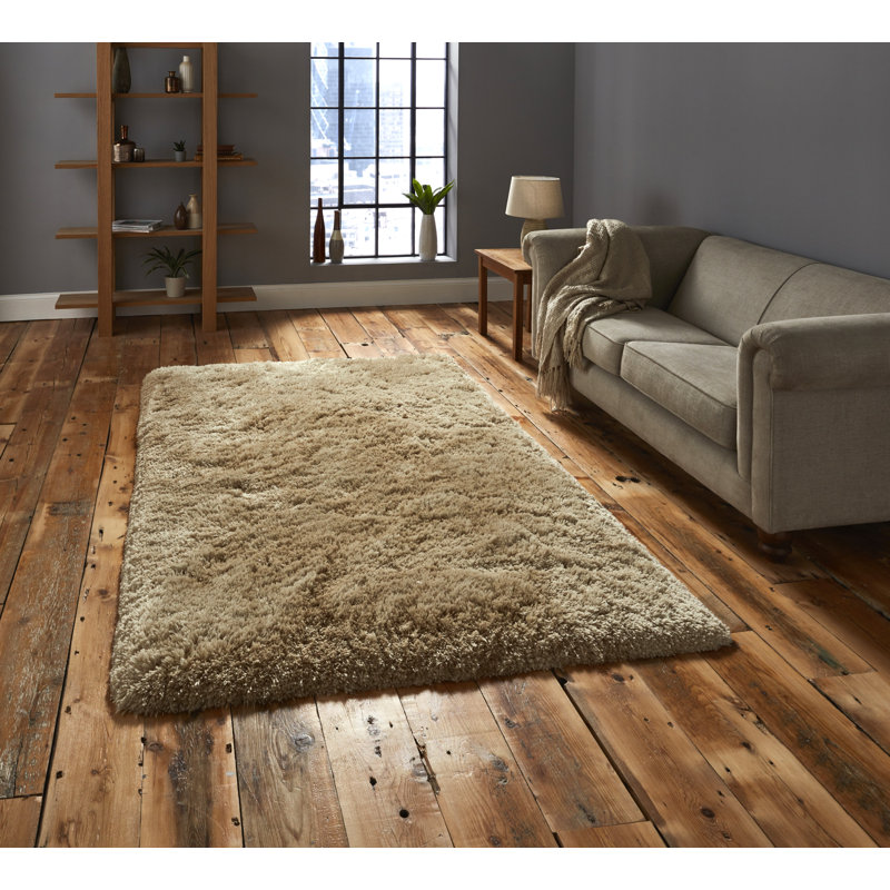Trevon Solid Colour Area Rug, Rectangle 60 x 120cm