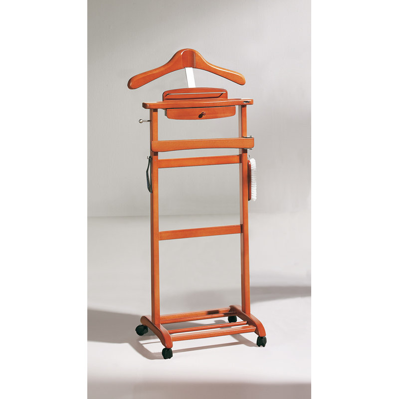 Fremantle Solid Wood Freestanding Valet Stand