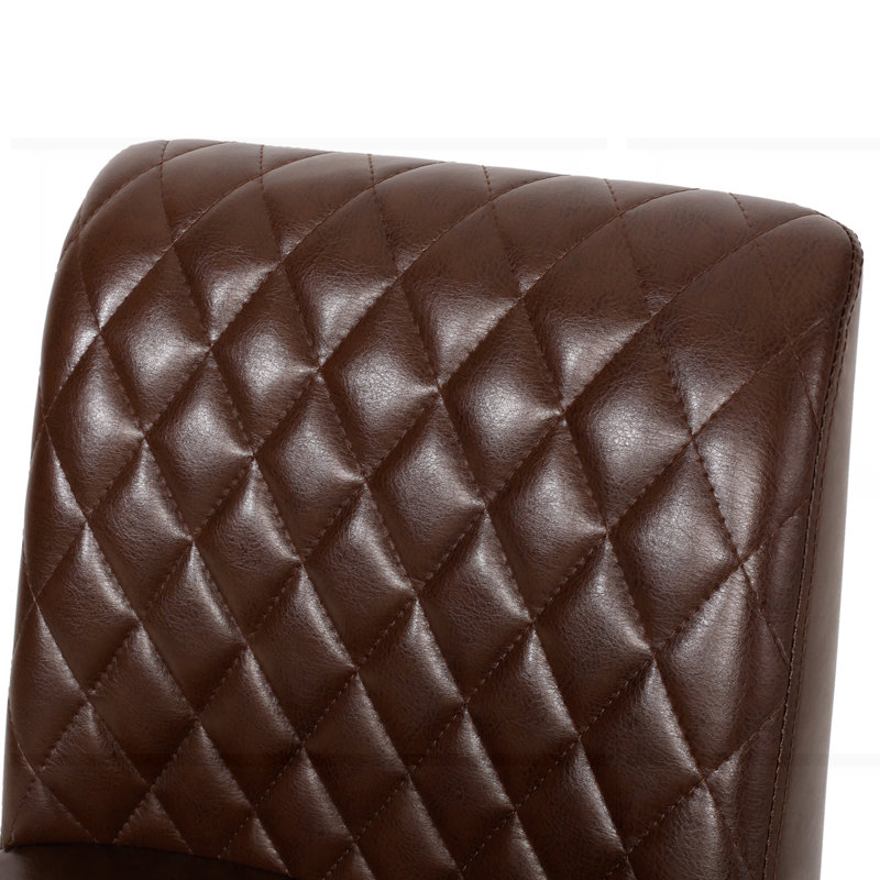 Modern Counter Stools, Dark Brown