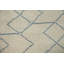 Tapis de salon en laine Modern Trellis 5 x 6