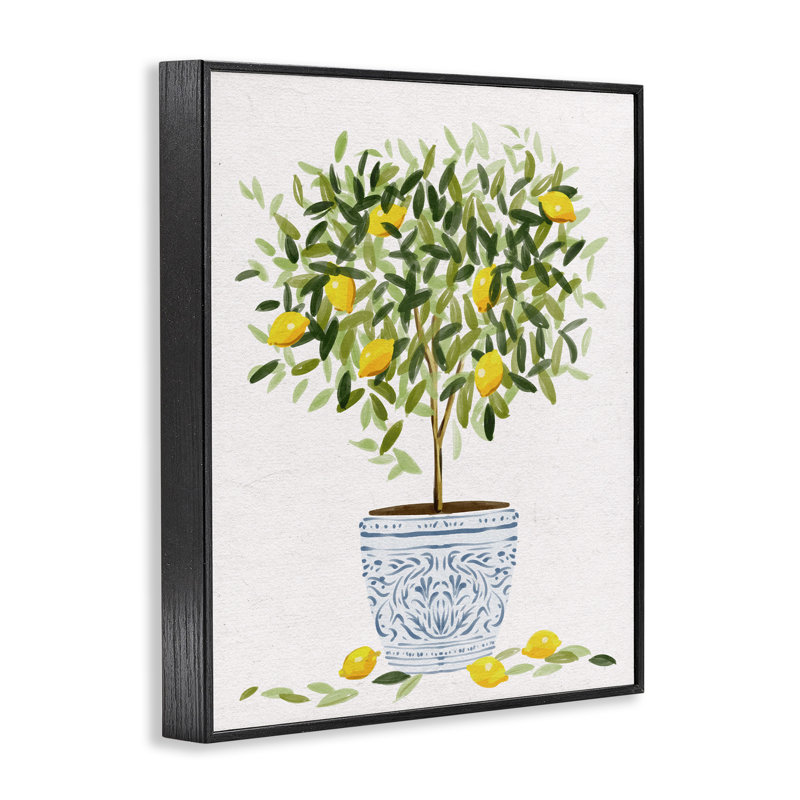 «Bb-328», encadré de jardinière détaillée sur bois par Ziwei Li, Giclée encadrée noir minuit, H 30 po x l 24 po x P 1,5 po
