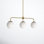 Deniaud 3 Light Glass Pendant