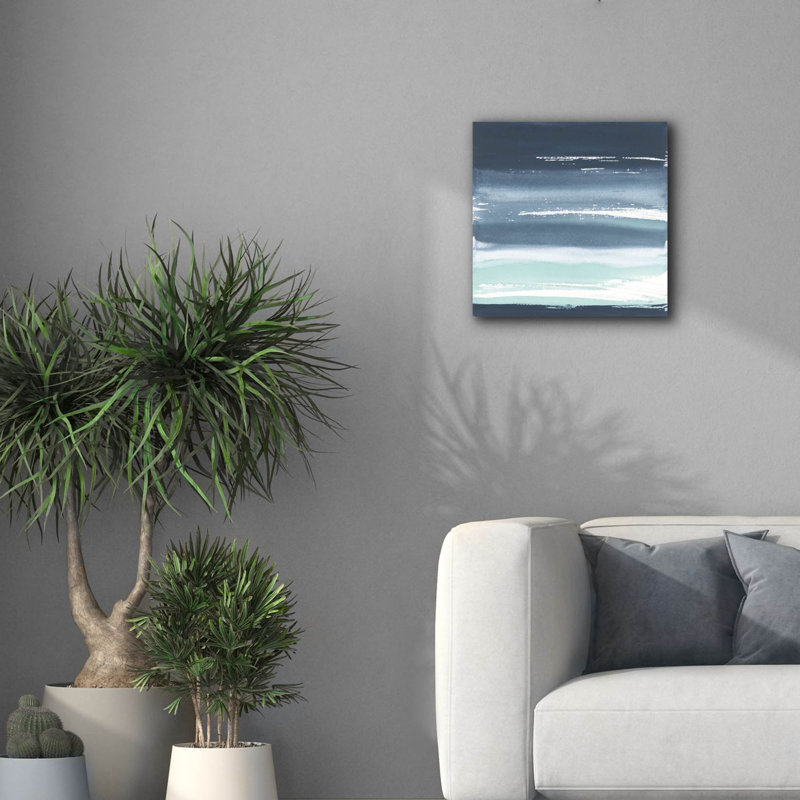 Art mural en toile épique Graffiti «Alteré Seascape 3» par Chris Paschke, 18 po x 18 po