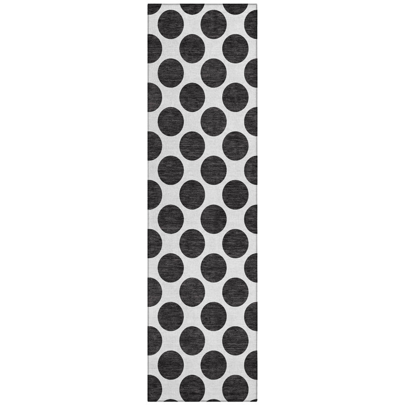 Tapis Chayden avec envers antidérapant, Tapis de couloir 2 pi 3 po x 7 pi 6 po