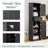 Freestanding Linen Cabinet With Drawer And Adjustable Shelf-168425053