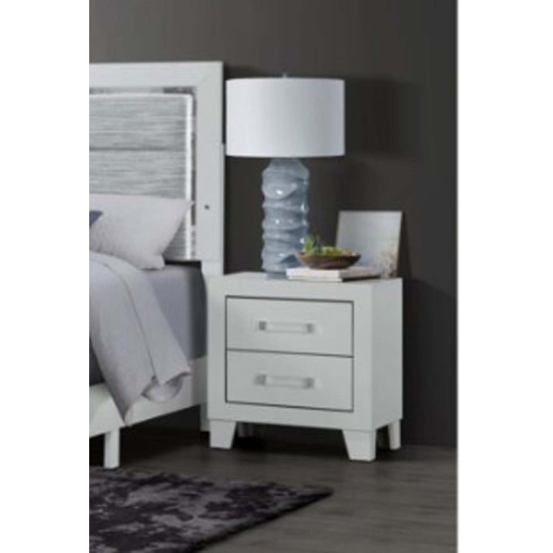 Table de chevet blanche OMODA