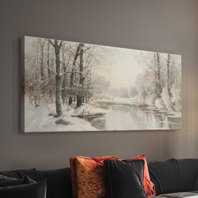 Série paysage - CDXVII - Toile tendue avec châssis - Prêt à accrocher