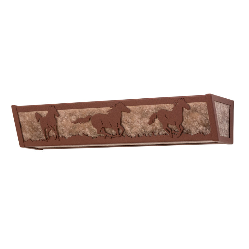Rustic Lodge 4 - Light Bath Bar, 60W
