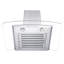 Hotte murale convertible 30 pouces KZ 400 CFM en acier inoxydable brossé 430