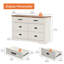 Commode double 6 tiroirs l 47,2 po Laziza -335207483