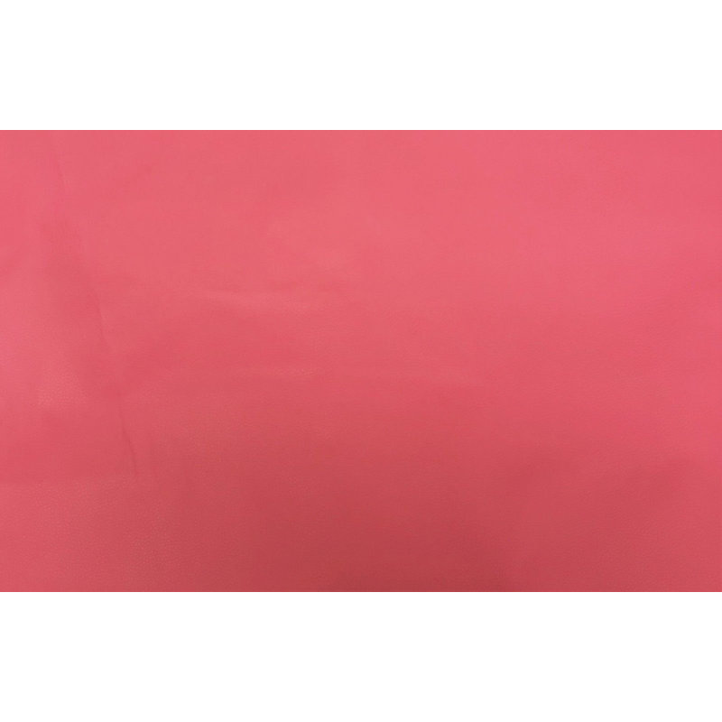 Londyn 102cm Wide Faux Leather Rectangle Solid Colour Ottoman with Storage, Pink