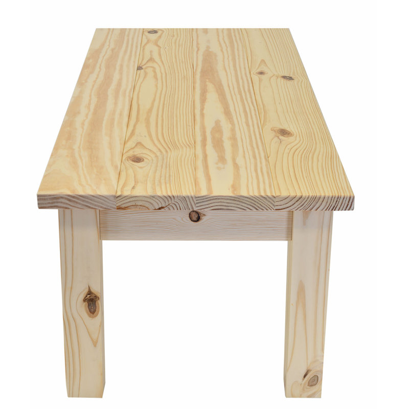 Rosato Solid Wood Coffee Table, 18" H x 42" L x 24" W