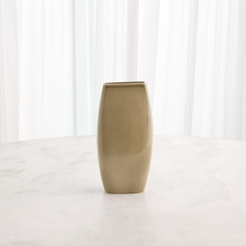 Vase Cigale-Mousse-Sm, H 12 po x l 6 po x P 3 po