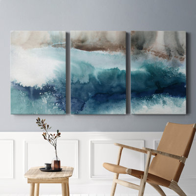 " Shifting Shores " 3 - Pieces