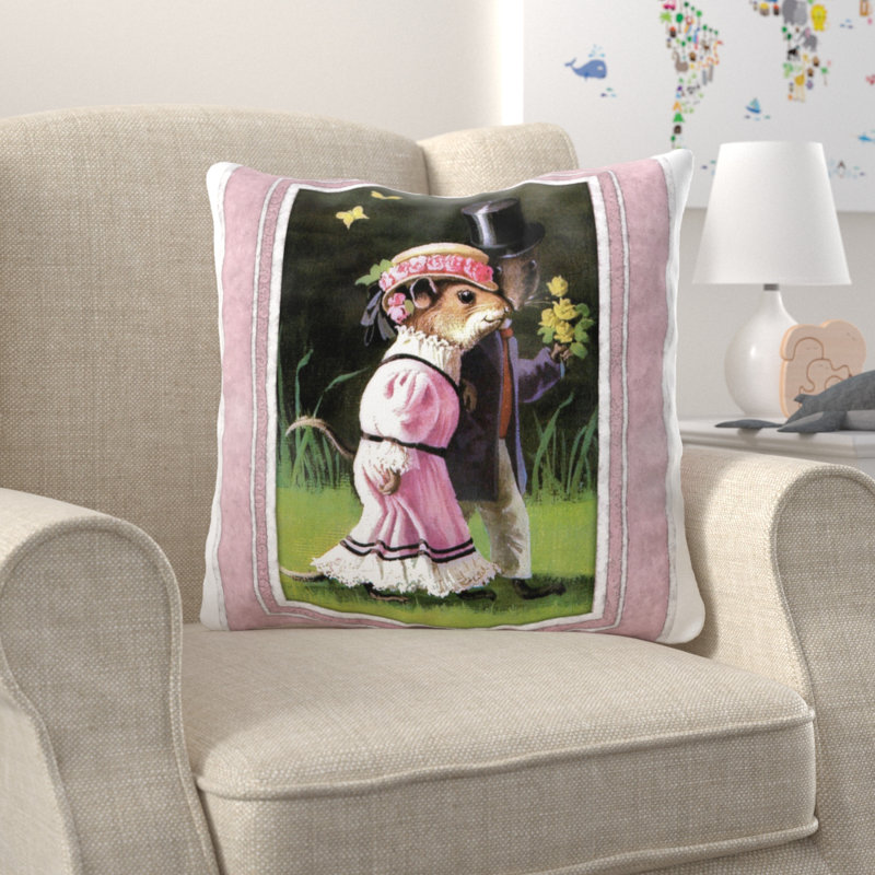 Swingle Outdoor Reversible Throw Pillow, Microsuede, Indoor