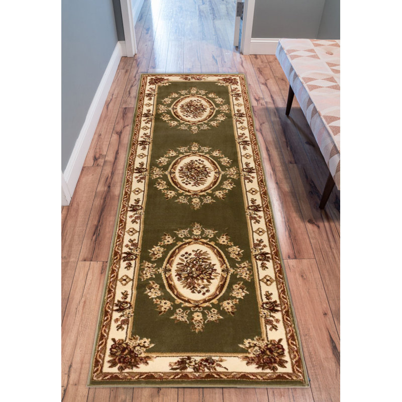 Constant Oriental Synthetic Area Rug, Runner 67 x 220cm
