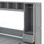 Grand lit escamotable avec placard et tiroirs-75144637