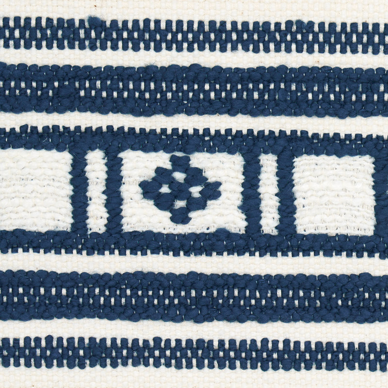 Tissu en mélange de coton Moon River, Indigo