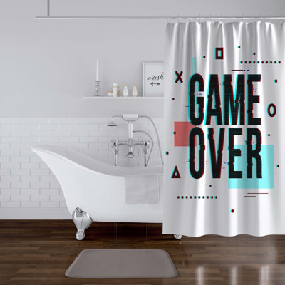 Rideau de douche simple Anze