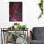 «Red Inferno» par Epic Portfolio, art mural en métal-282851240