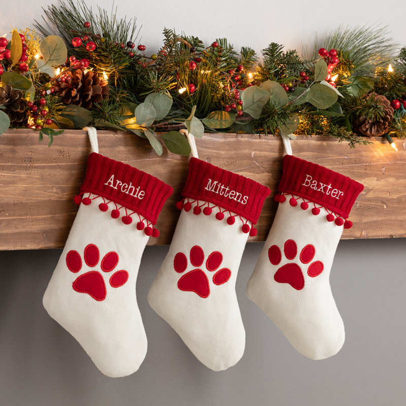 Petit bas de Noël en tricot, Oui