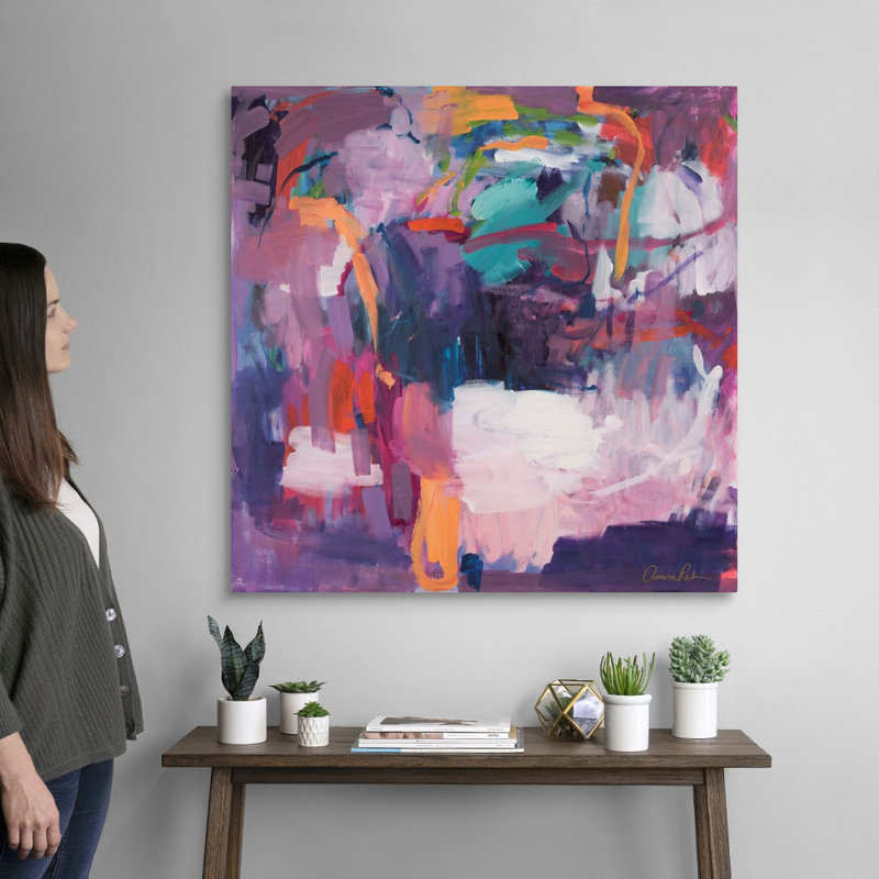 « Grace » par Amira Rahim, reproduction d’art sur toile, Toile tendue, H 36 po x l 36 po x P 1,25 po