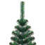 Artificial Pre-lit Christmas Tree Green PVC and Metal-1618156720