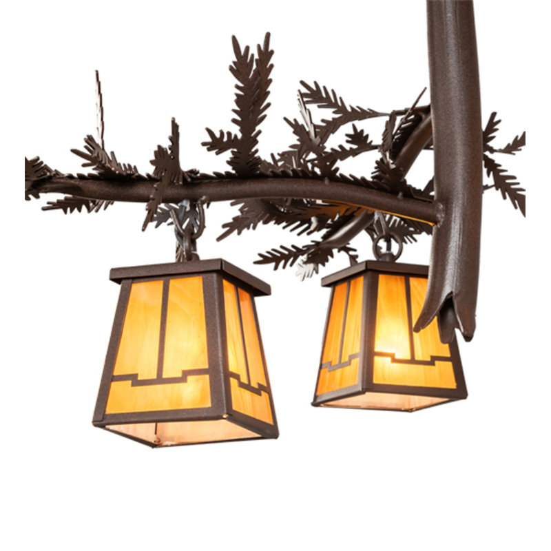 Pine Branch 3 - Light Chandelier