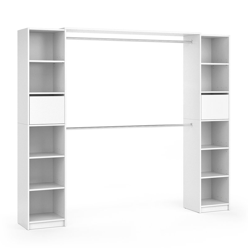 Bobbilynn 225.4cm Wide Clothes Storage System