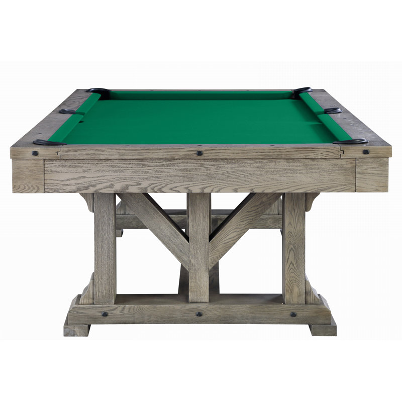 Cross Creek Slate Pool Table with Professional Installation Included, 8', Championship Green, Yes
