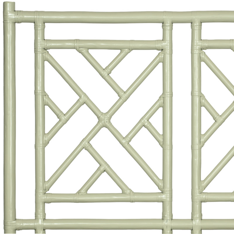 Chippendale Standard Bed, Celery Green, Full