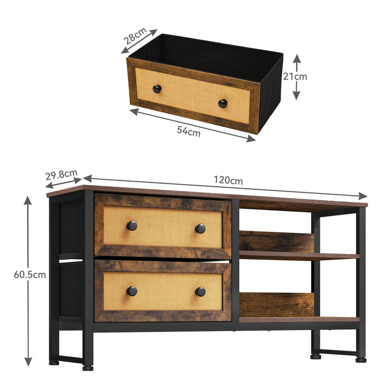 Aalst Unfinished TV Stand for TVs up to 60"