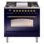 ILVE Nostalgie II 36 Dual Fuel Range, knobs-1950460760-1995086418