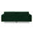 Bushong MINIMORE Modern Style 87.4'' Velvet Square Arms Sofa-677303581-677303583