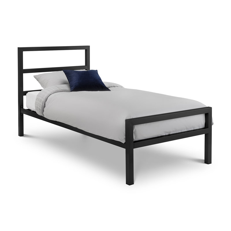 Lorinza Metal Bed, Black, Single (3')