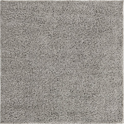 Tapis à poils longs Ashmita couleur pierre
