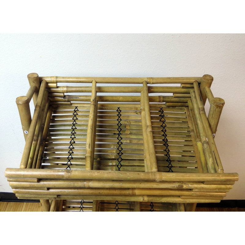 24'' W Solid Wood Storage Rack
