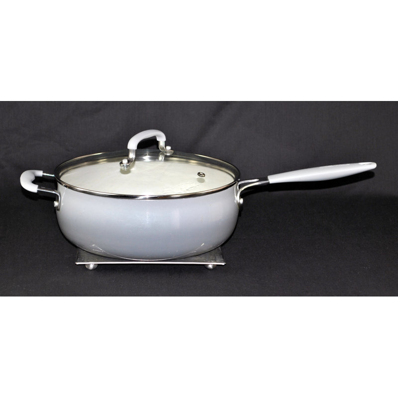 Stainless Steel Square 2 Piece Trivet Set