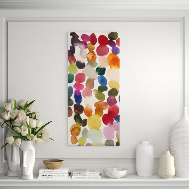 Jellybeans I Print by Emma Brooks, 44" H x 20" W, Glass Coat