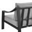Chaise d'extérieur en aluminium