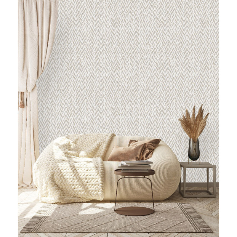 Carreau de papier peint auto-adhésif l 25 po, L 2,09 pi x L 10,42 pi